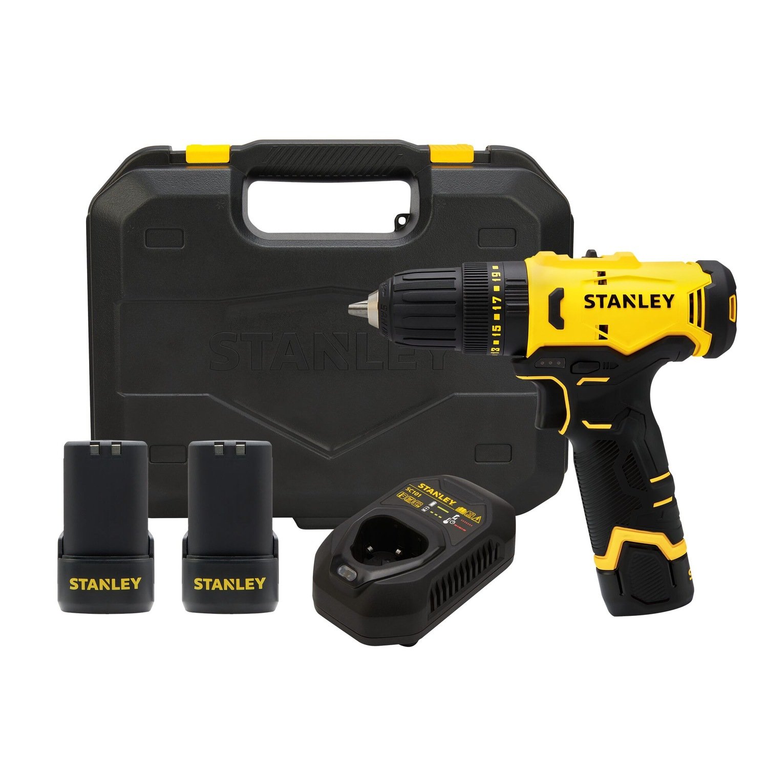 Kit Parafusadeira/Furadeira de Impacto 12V - 3/8